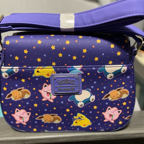 Loungefly Pokemon Sleeping Pikachu and Friends Crossbody - Picture 7 of 7